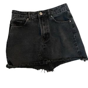 Denim Skirt by COTTON ON * Size 4‎ * Raw Edge